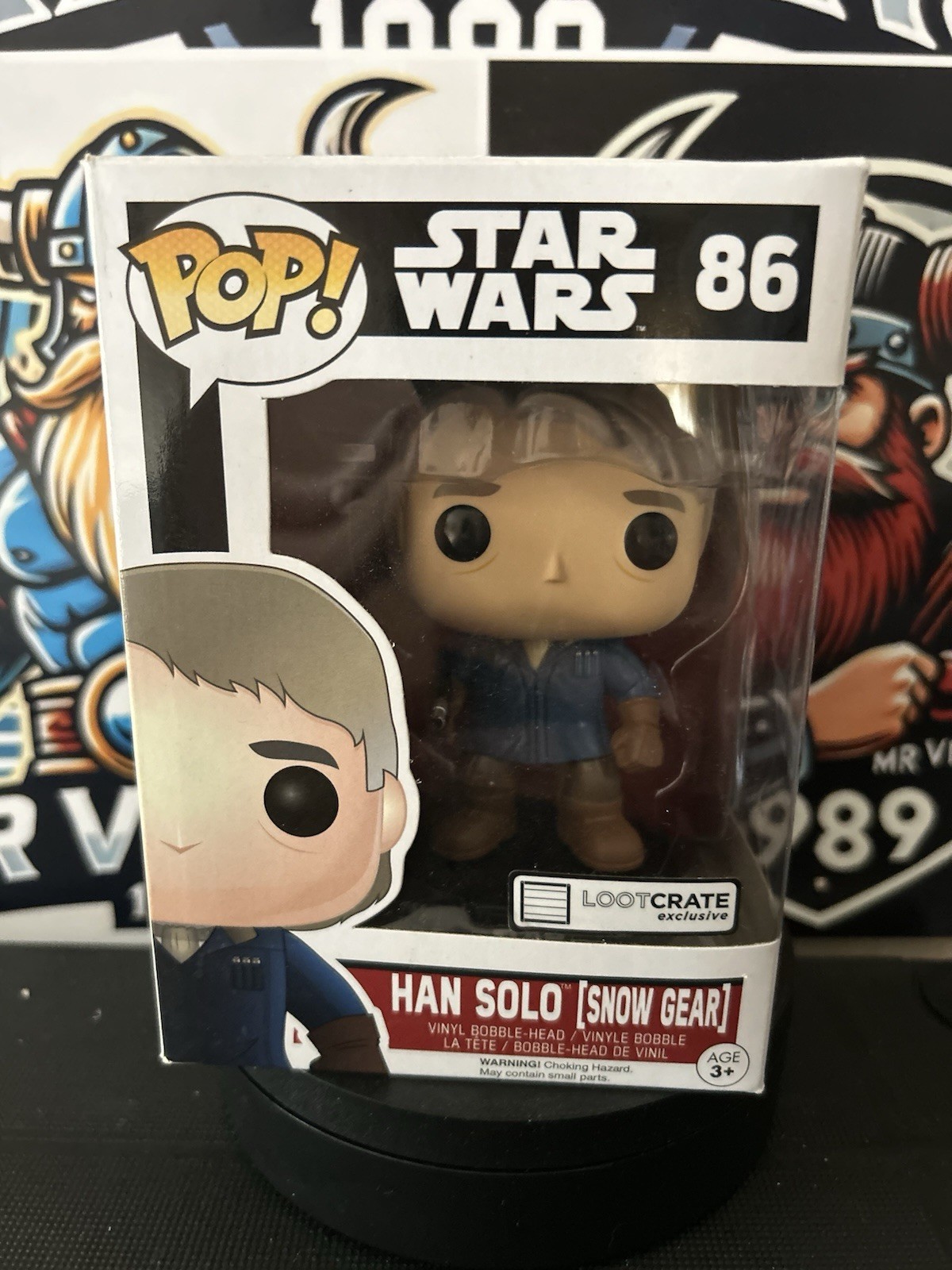 Han Solo Snow Gear 86 - Loot Crate Exclusive *Star Wars* Funko Pop Vinyl image 7