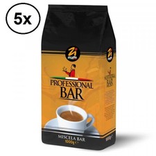 Zicaffè PROFESSIONAL BAR 5x 1kg ganze Bohnen Kaffebohnen Kaffee