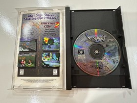 Virtual On: Cyber Troopers (Sega Saturn 1996) CIB Complete in Box Tested EX / NM
