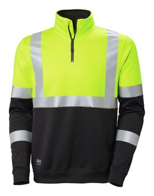 Helly Hansen Warn-Sweat-ZIP, gelb, Größe L - 79257_369_L