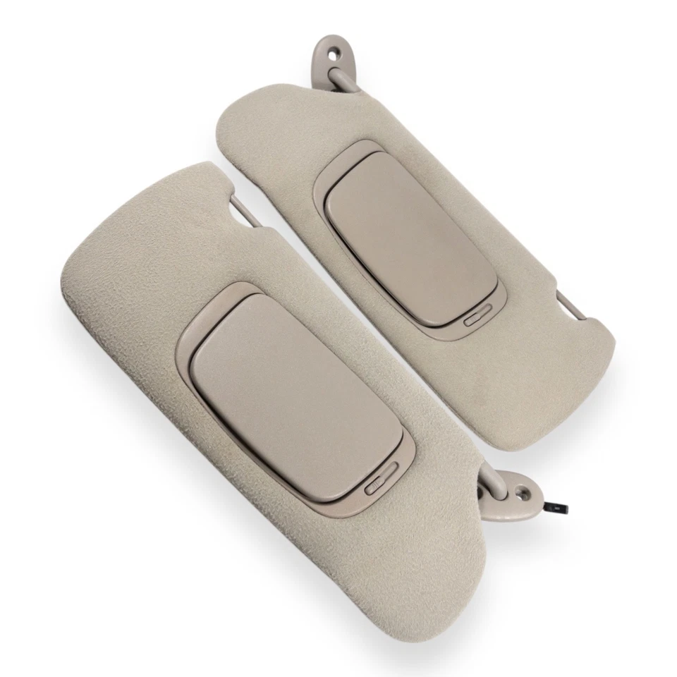 Juego de pares de parasoles iluminados para conductor y pasajero Dodge Grand Caravan 1996-2003 Foto 3 de 4