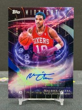 2025-26 Topps Midnight Maurice Cheeks Stroke of Midnight Auto 76ers