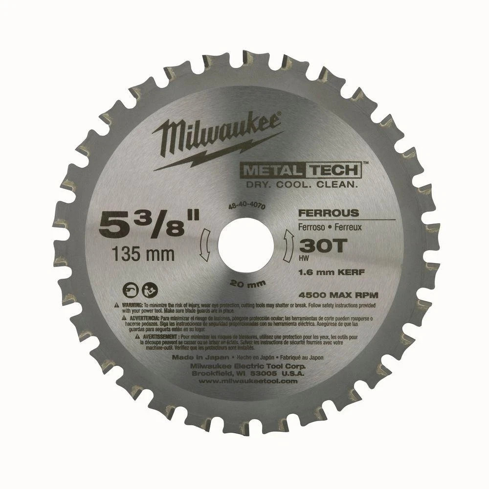 Blade, 5-3/8 In, 30 Teeth