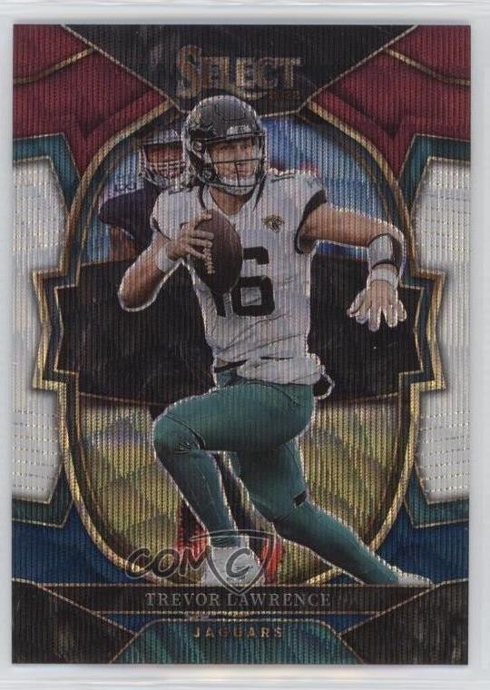 2022 Panini Select Concourse Tri-Color Prizm 30/249 Trevor Lawrence #41 17ok