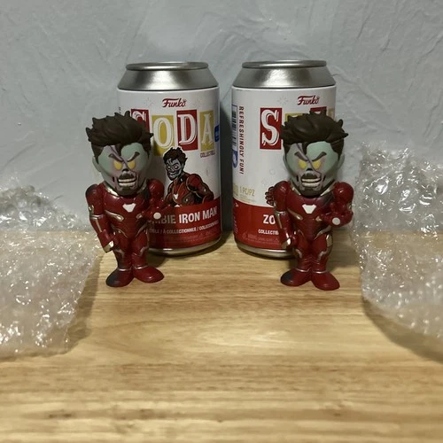 Funko Soda What if? Zombie Iron Man GITD CHASE Walmart Exclusive