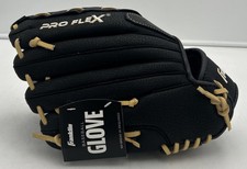 Franklin Pro Flex Series 12" Baseball Glove Leather Black Right Hand Thrower RHT