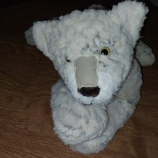 1982 Dakin Pillow Pet Snow Leopard Stuffed Animal Plush Vtg
