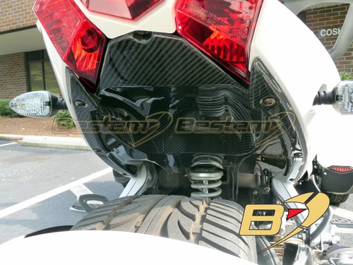 Can-Am Spyder RS 2008 - 2016 Carbon Fiber Undertail Undertray Fairing Twill