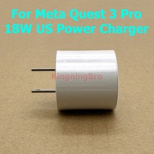 Original New 18W Power Plug 5V 3A For Meta Quest 3 Pro Power Charger US Version