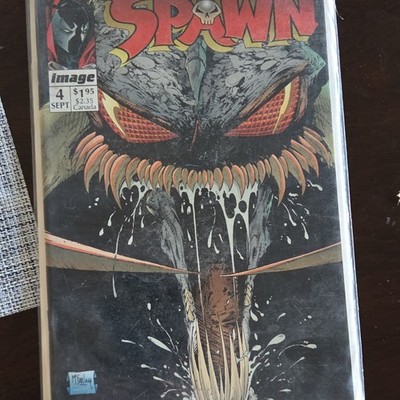 Image Comics Spawn #4 Sept 1992 Todd McFarlane Single Issue Comic Book