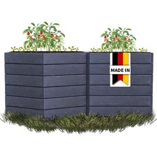 GARANTIA ERGO VARIO 3 Hochbeet Wood, inkl. FLORA Wassersparsystem
