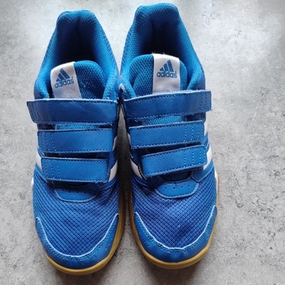 Adidas Sportschuh Hallensport Turnschuh   Gr. 36 (UK 4) non-marking   GEBRAUCHT