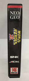 World Heroes 2 NEO GEO AES Complete CIB US Version NEOGEO snk TESTED & WORKING