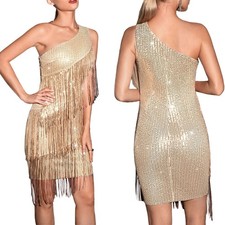Women Dancewear Club Dress Evening Skirt Dance Ballroom Birthday Modern Latin
