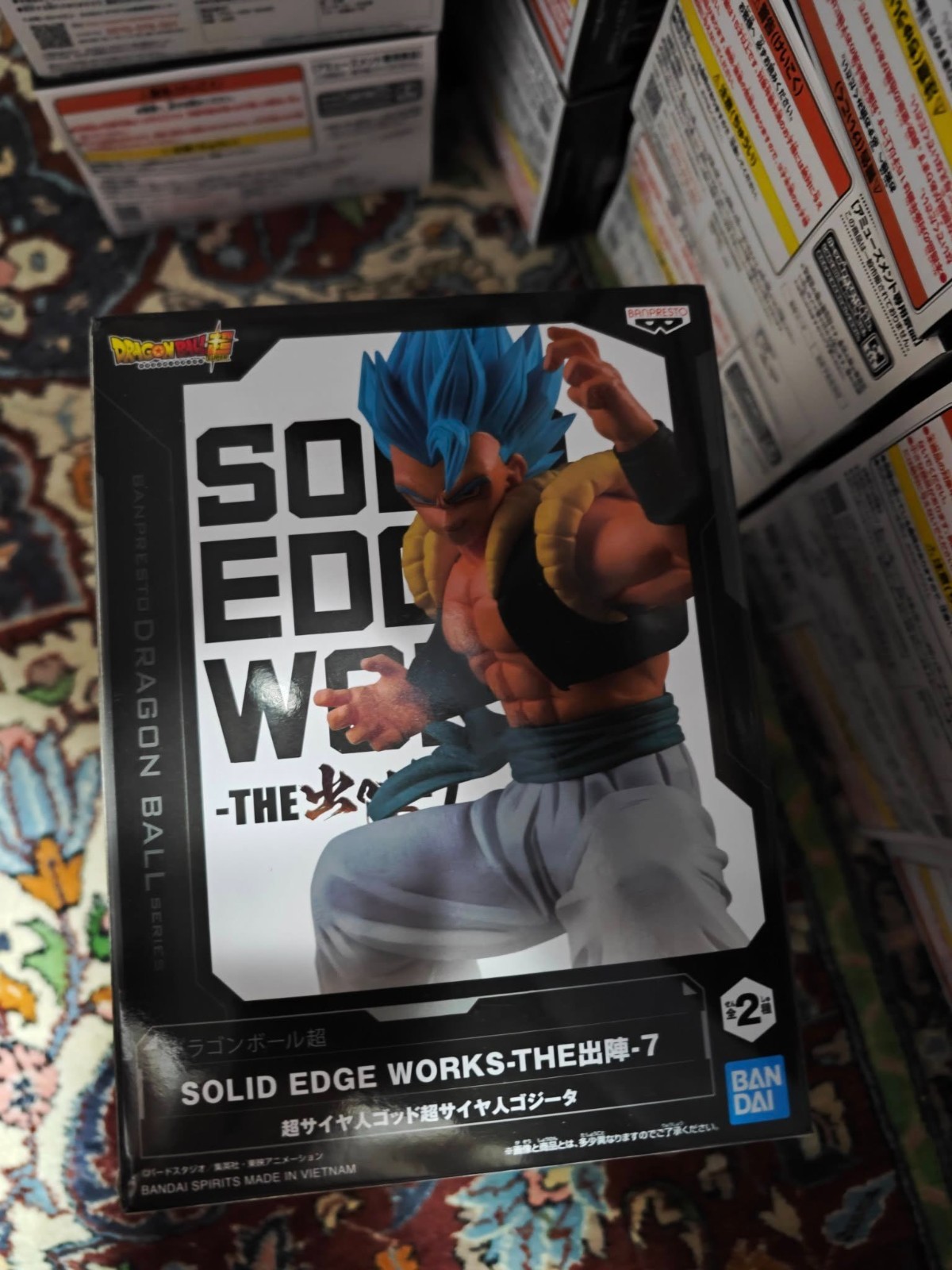 BANPRESTO DRAGON BALL SUPER SOLID EDGE WORKS VOL.7 SUPER SAYAN GOD GOGETA BROLY