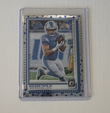 Panini 2025 Donruss Optic Stars Prizm #124 Golden Tate III Detroit Lions NFL