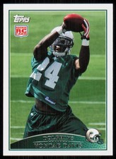 2009 Topps Vontae Davis Rookie Miami Dolphins #438