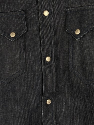Nudie Jeans Co Men’s Heavy Denim Long Sleeve Button Up Shirt Size M - Picture 10 of 21