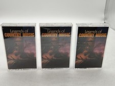 Legends Of Country Music-Cassette 3-Tape Set  2 Tapes Brand New Sealed  1993