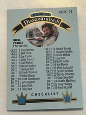 1991 Donruss Diamond Kings (Choose Your Card)