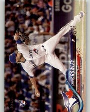 2018 Topps Chris Rowley Rookie #315 RC Toronto Blue Jays