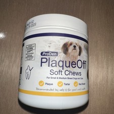 PlaqueOff Soft Chews For Small Medium Breed Dogs Cats, 45 Soft Chews
