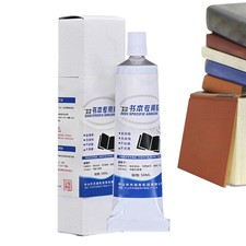 50ml Book Glue Book Adhesive, Clear Book Binding Adhesive, Flexible Paper