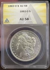 1882 O Morgan Silver Dollar ~ NEAR UNCIRCULATED ~ FRESHLY GRADED ~ 90% Silver $1