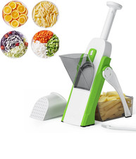 Affettatrice Mandolina Affetta Verdure Manuale Spessore Regolabile con accessori