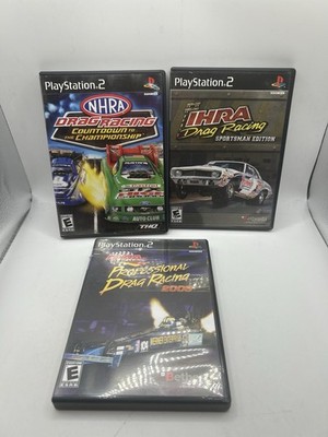 PS2 NHRA & IHRA Drag Racing 3 Game Bundle PlayStation 2 CIB 