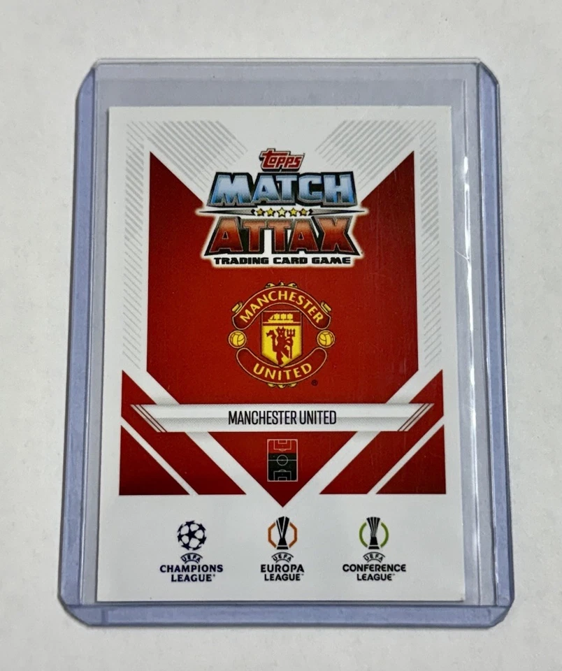 Eric Cantona 2024/2025 Topps Match Attax Vintage Vibes Legend Man Utd Card - Image 2 of 2