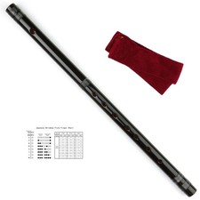 Japanese Shinobue Flute 7/8 Hon Handmade Bamboo Flute Musical Instrument Bla...