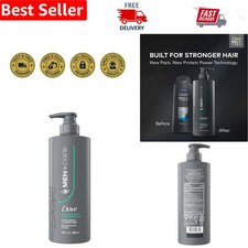 Dove Men+Care 2-in-1 Shampoo & Conditioner, 18 FL OZ - Dandruff Defense Formula 0.72 per fl oz