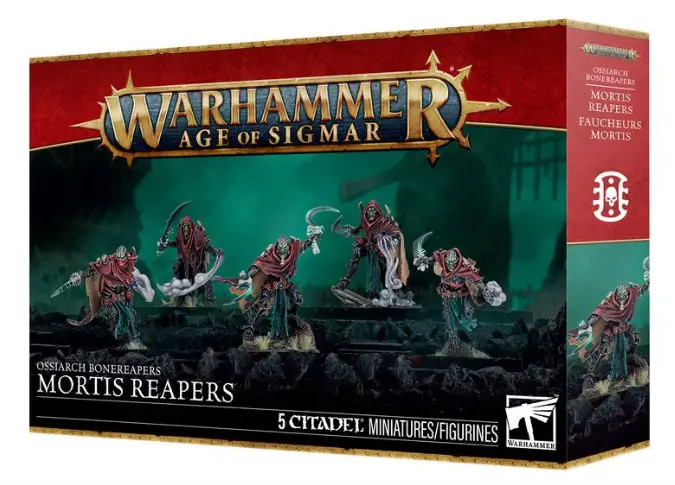 Ossiarch Bonereapers Faucheurs Mortis figurines de collection Warhammer miniature