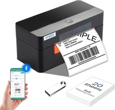 vretti Bluetooth Thermal Label Printer,Shipping Label Printer 4x6, for Address P