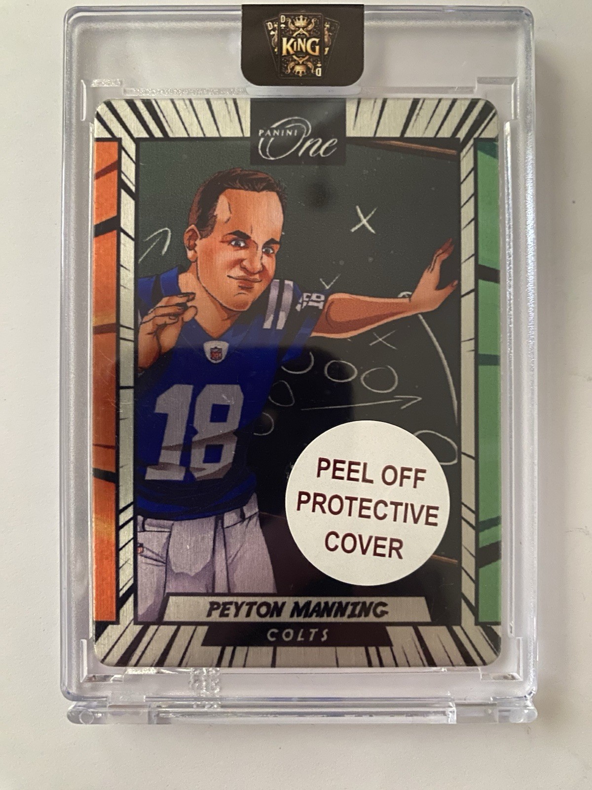 2023 Panini One Peyton Manning #12 Manga SSP Colts