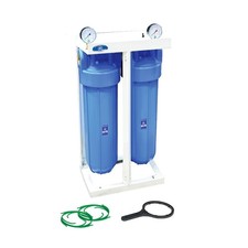 AQUAFILTER HHBB20A Big Blue BB Stage Whole House Water Filter System 20" x 4.5"