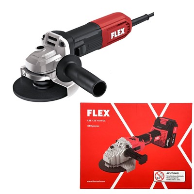 Flex Winkelschleifer L1100 Ø-125mm 1100 Watt + Klemmbausteinsatz