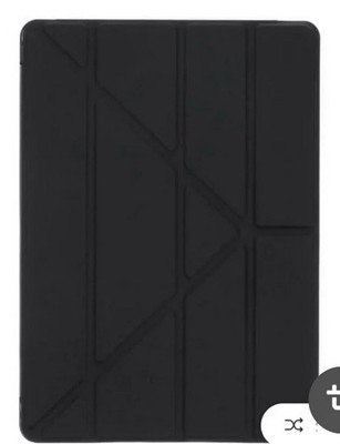 Black Origami Folding Smart Case For iPad 10.2  