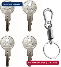 4PCS Golf Cart Ignition Key 17063-G1 Replacement for EZ-GO Gas and Electric 1982
