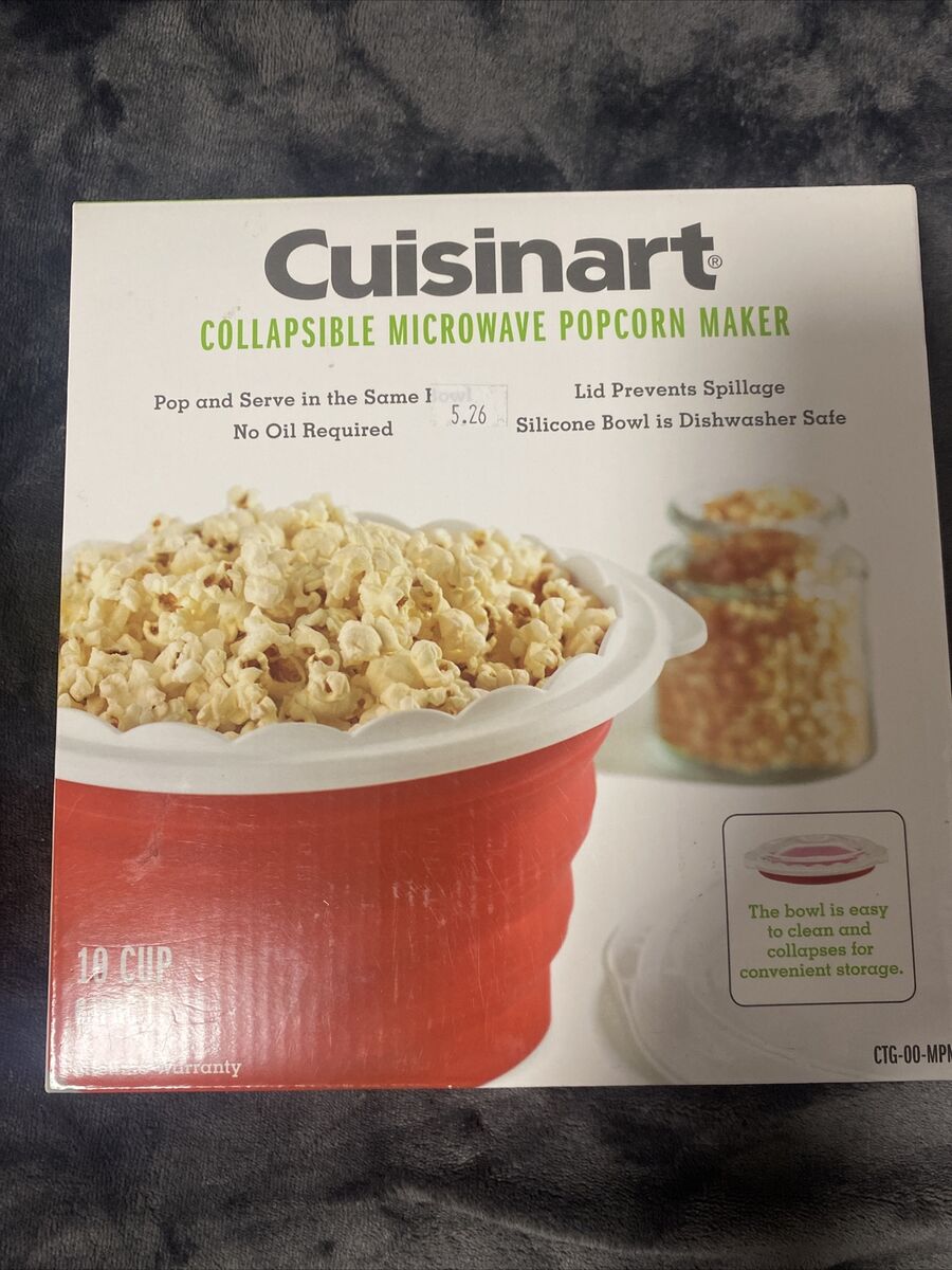 Pop and Serve 2.5 qt. Silicon Microwave Popcorn maker Pop and Serve 2.5 qt. Silicon Microwave Popcorn maker