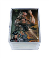 1994 Upper Deck Capcom Street Fighter Película #1-90 Juego de cartas base ¡con estuche/envoltura!