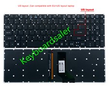 New US Backlit keyboard For Acer ES1-572 ES1-573 ES1-732 F5-573G F5-572G F5-571G