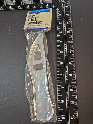 Maxam Plated Steel Fish Scaler