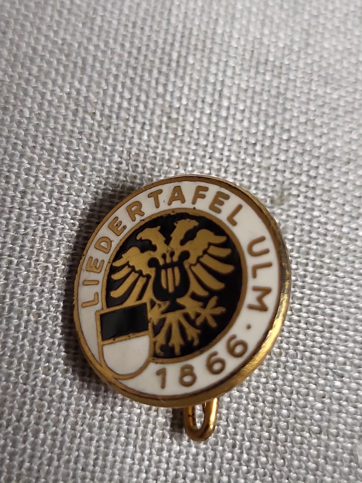 Bus Pin Van-Hoo O-Bus | Anstecknadel De Lijn 2208 | 36mm Metall Pin | Handbemalt | Sammlerstück