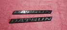 1975 DATSUN 620 FENDER EMBLEMS USED OEM