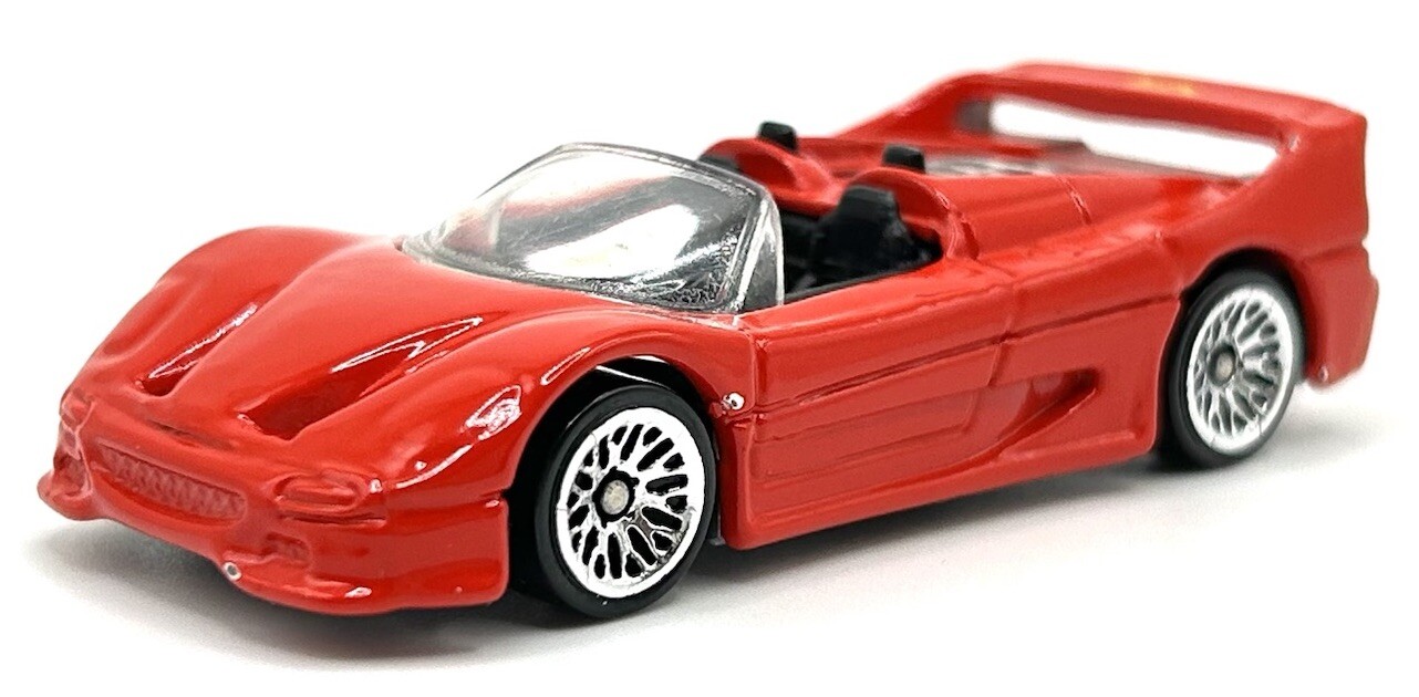 HOT WHEELS FERRARI F50 1996 FIRST EDITIONS INDIA BASE LOOSE