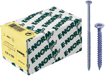 E-NORMpro SPS Spanplattenschrauben SeKo zn blau TG ISR3,0x 25/18 HP (Inh.1000 St