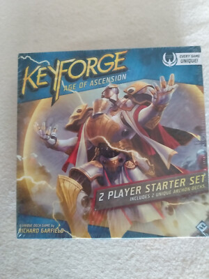 KEYFORGE  AGE OF ASCENSION 2 PLAYER STARTER SET NEU! ORIGINALVERSCHWEIßT!
