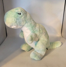 FAO Schwarz Dinosaur Green Stuffed Animal Lights And Sounds